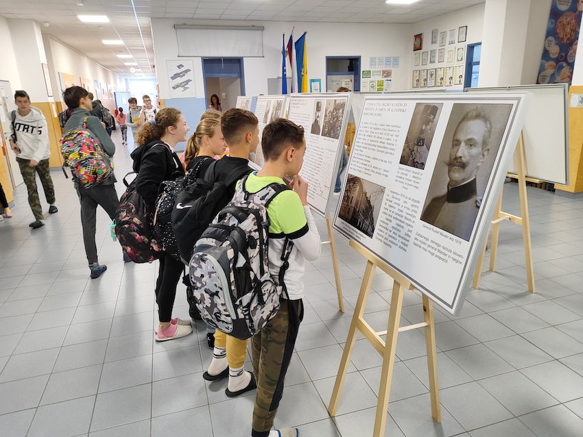 image from Razstava o Rudolfu Maistru in bojih za severno mejo na OŠ Šenčur od 17. do 27. oktobra 2023