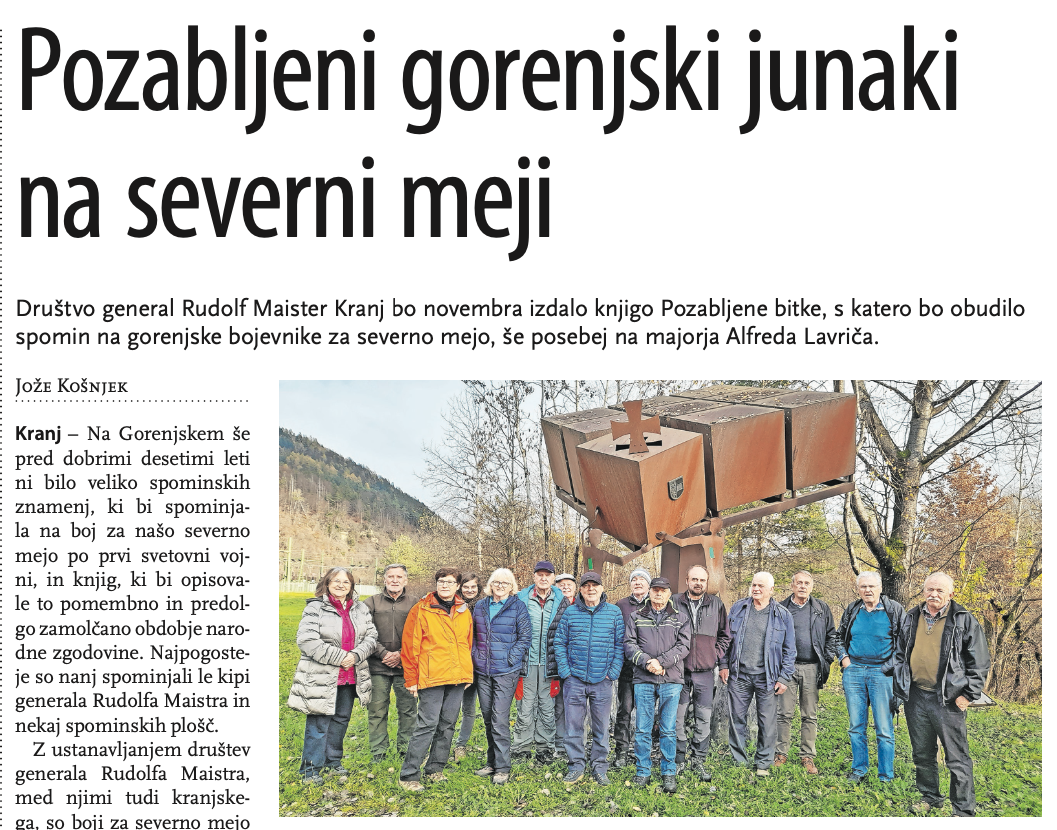 image from Pozabljeni gorenjski junaki na severni meji